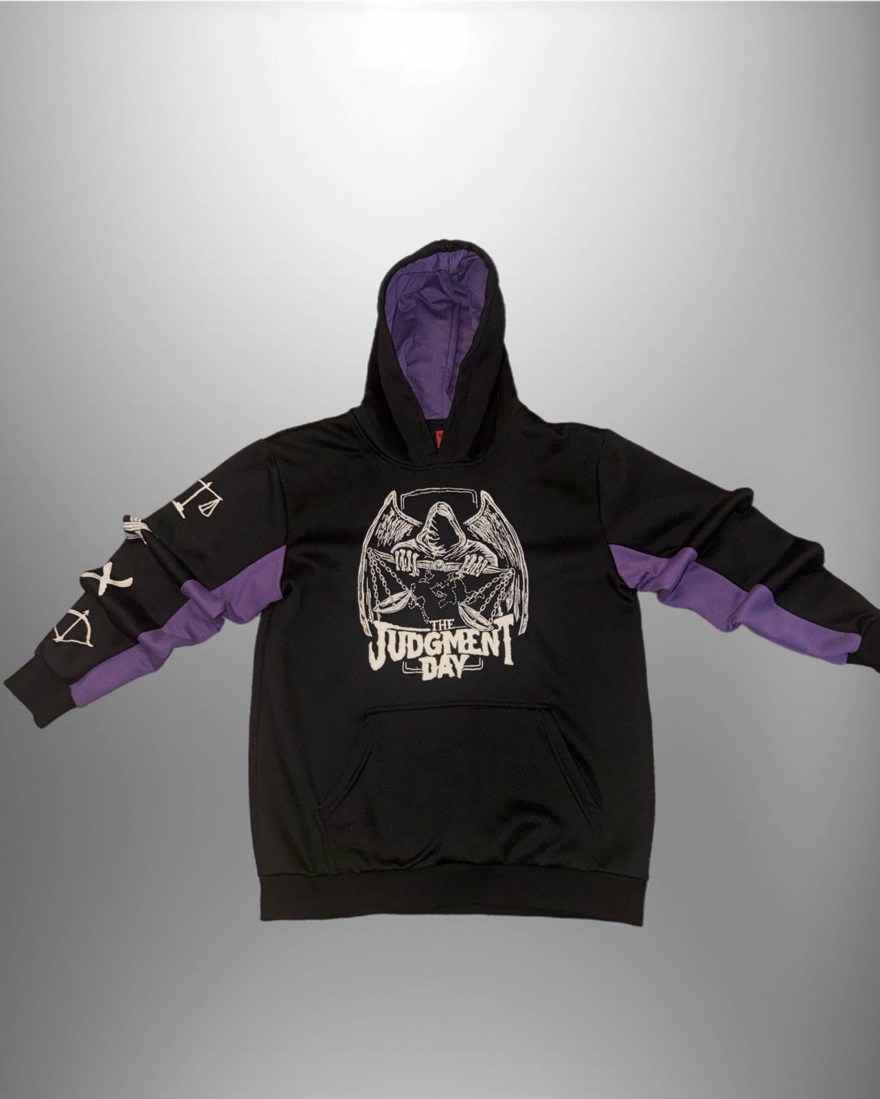 WWE Authentic The Judgement Day Unisex Pullover Hoodie Size Medium