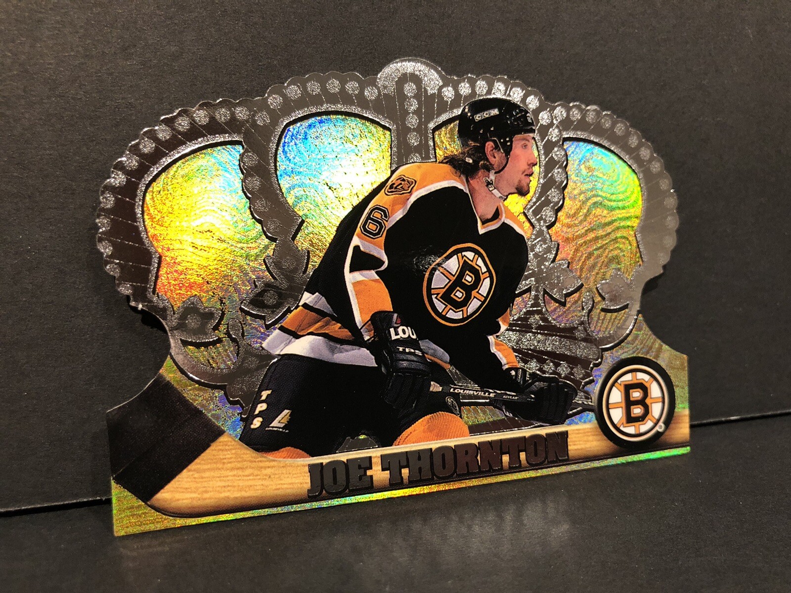1997-98 Pacific Crown Royale Silver Joe Thornton #11 Boston Bruins Hockey NHL!