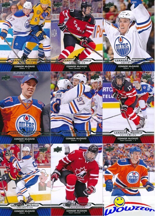 15/16 UD Connor McDavid Collection Factory Sealed Box-25 ROOKIE Cards+JUMBO RC!