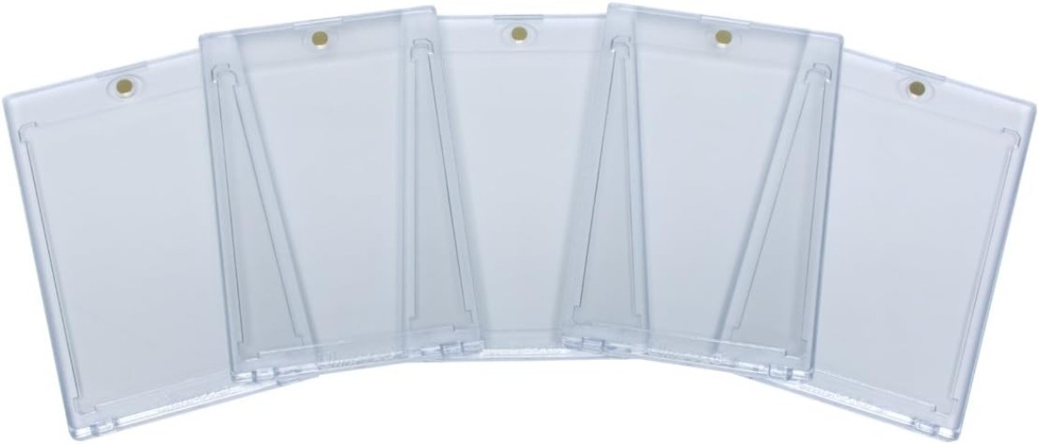 One Touch 35pt Magnetic Card Holders – Ultimate Protection & Display (5 Pack)