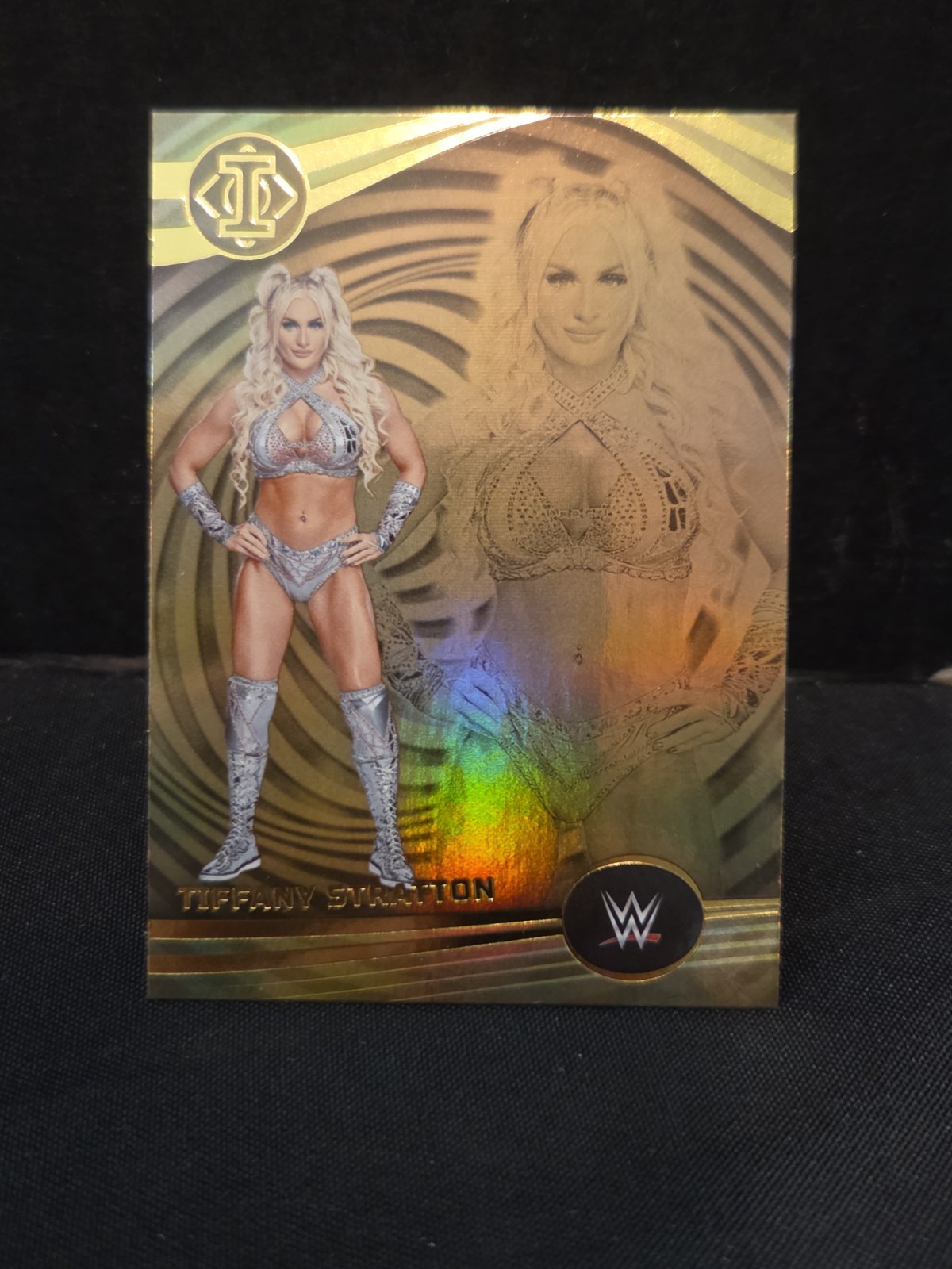 2023 Panini Chronicles WWE – Illusions Tiffany Stratton #256 Bronze