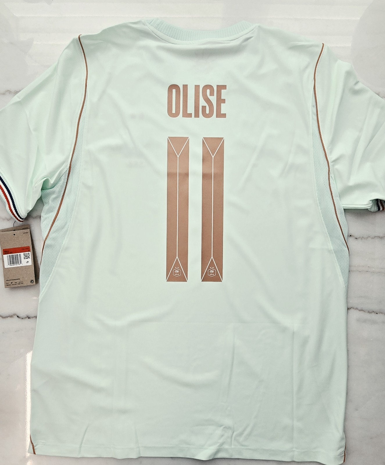 PRE ORDER 2026 Nike FRANCE FFF #11 OLISE Stadium Away Dri-FIT Jersey IB5367-394