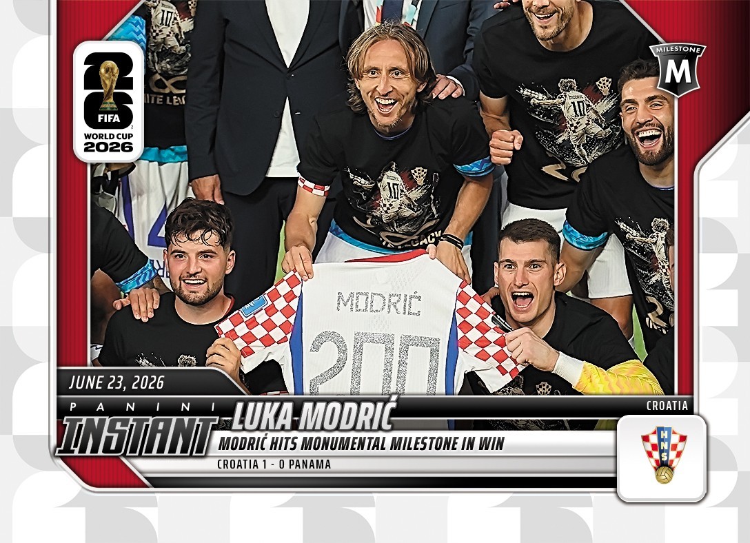 *PRESALE* 2026 Panini Instant FIFA World Cup Luka Modric #104 ~ Croatia