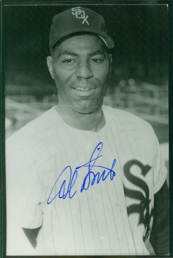 3.5×5.5 Photo, White Sox, 27, Original Autograph PSA/DNA of Al Smith