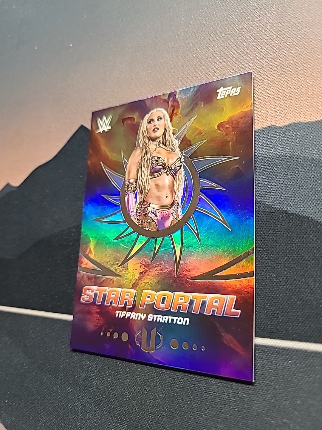 2025 Topps Universe WWE TIFFANY STRATTON #SPO-23 Star Portal Holo Insert 🔥