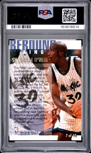 1994-95 Fleer Ultra – Rebound Kings Shaquille O’Neal #7