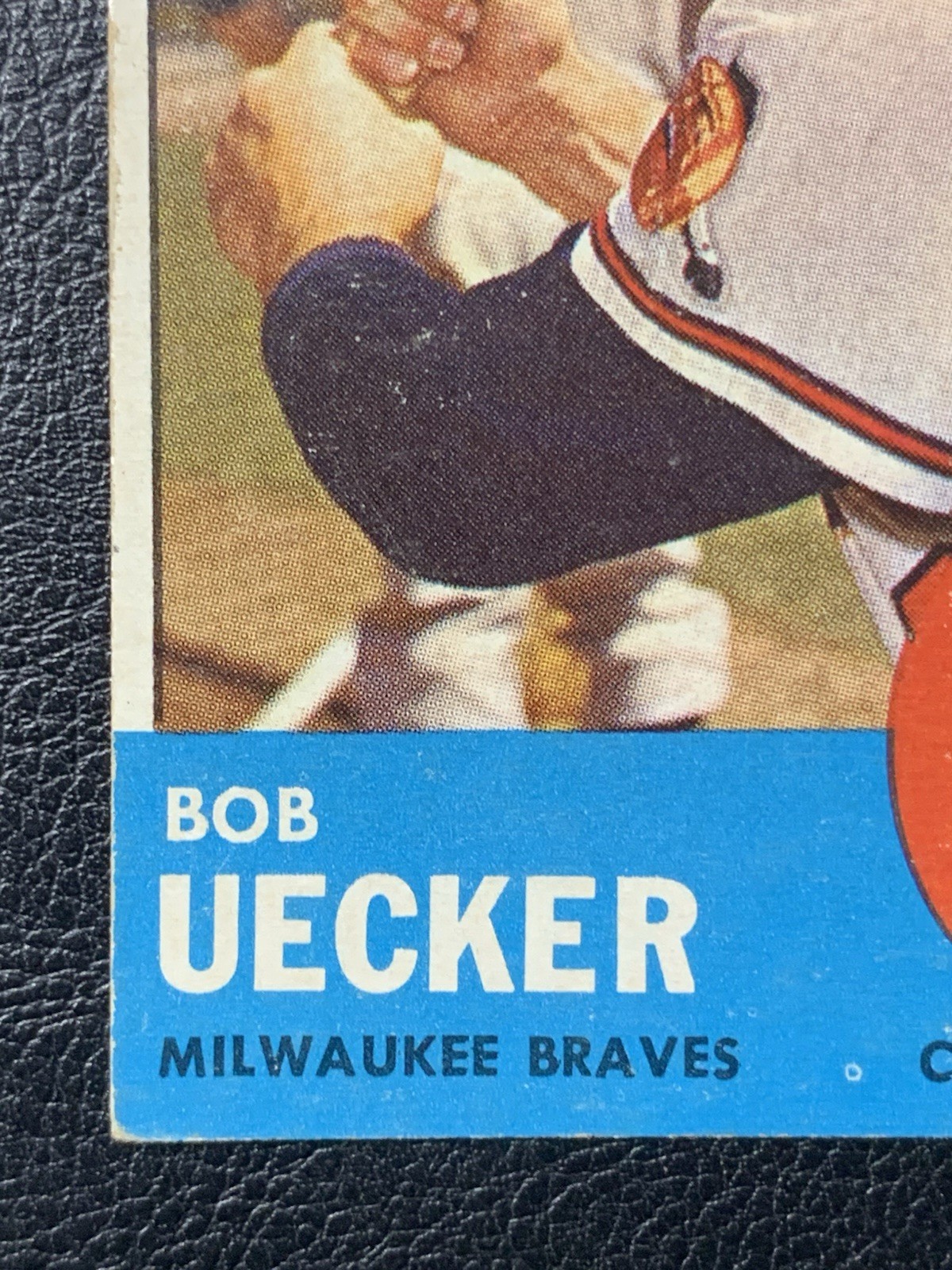 1963 Topps #126 Bob Uecker Braves Vintage LP