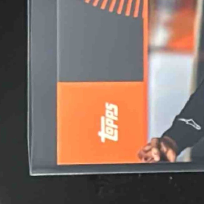 2025 Topps Mclaren Racing Lando Norris Celebrating the New World Champion