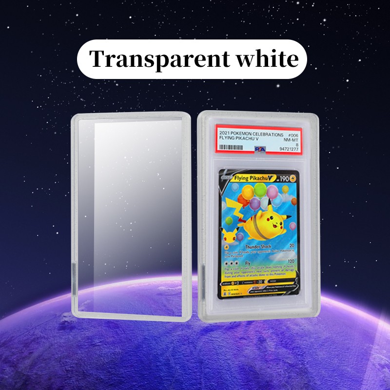 PSA/CGC Gradient Glitter TPU Bumper Graded Card Slab Guard Protector – 11 Colors