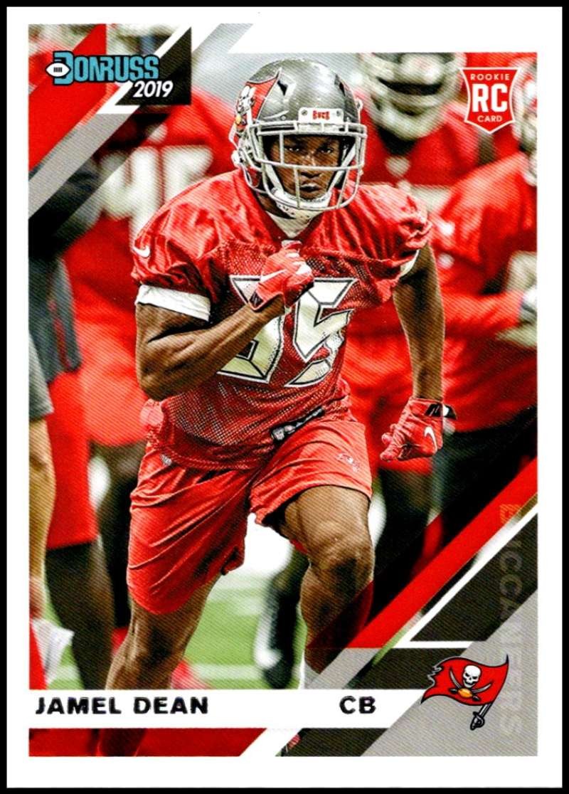 2019 DONRUSS #285 JAMEL DEAN RC ROOKIE TAMPA BAY BUCCANEERS FOOTBALL