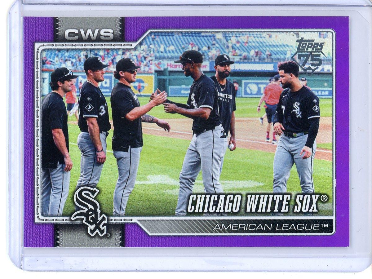 Chicago White Sox Purple Rainbow Foil /250 2026 Topps #661