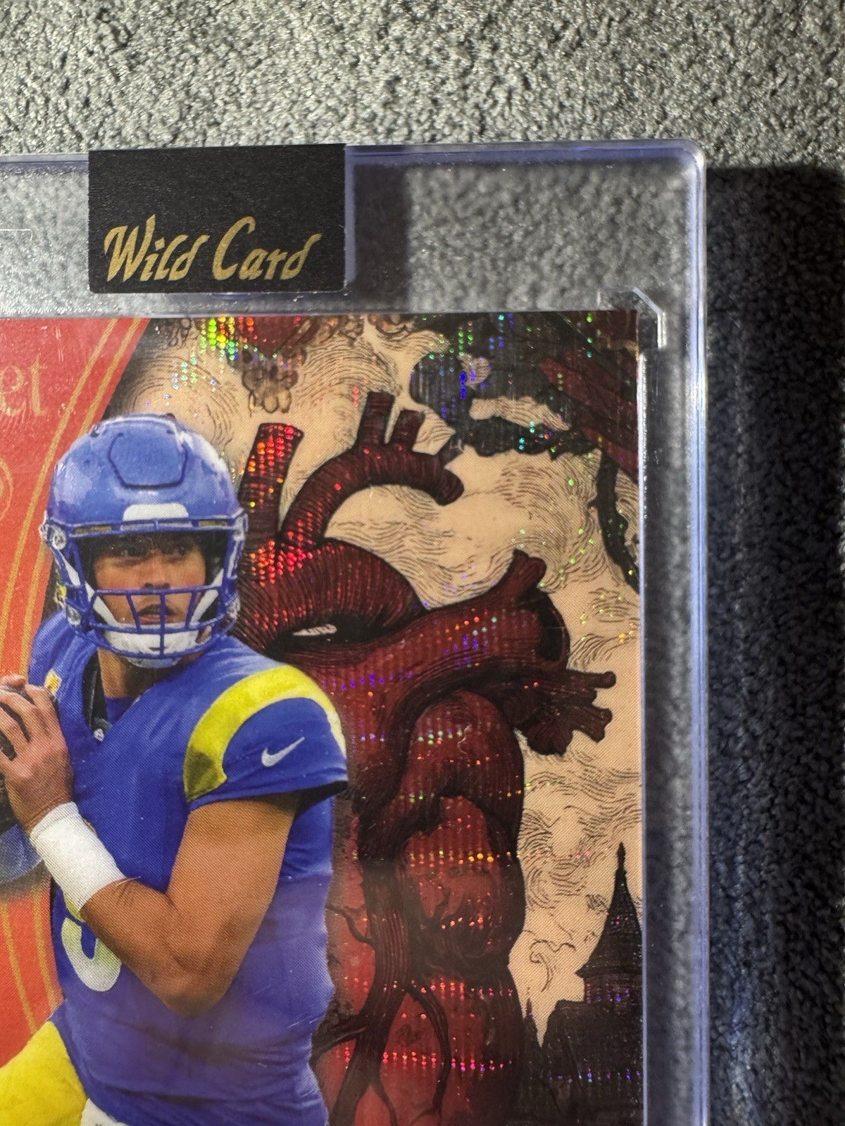 Wild Card 2026 Wild Art Sweet Matthew Stafford 1/1 #SWWAVa1-MS