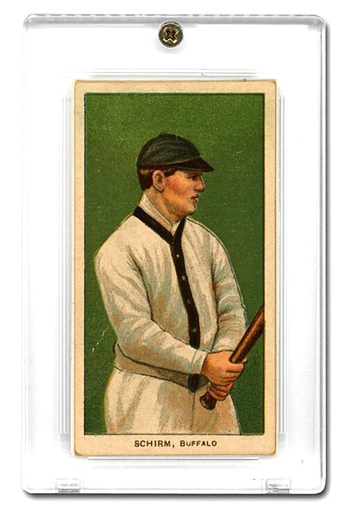 1x PRO-MOLD PC-206 T206/ALLEN/GINTER 1-SCREW Baseball CARD Holder (5 Year + UV)
