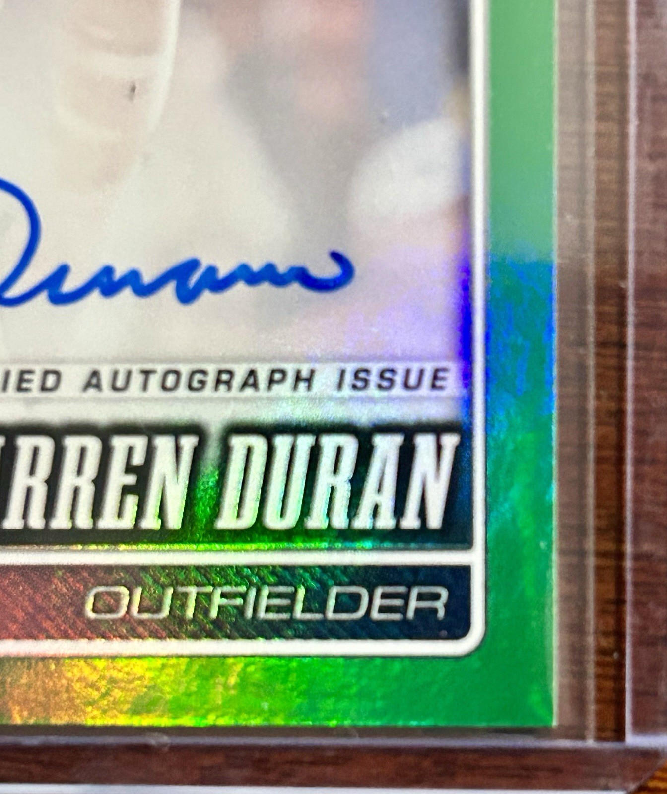 2026 Topps Series 2- Jarren Duran Autograph Green /99 Red Sox Color Match⚾️🔥