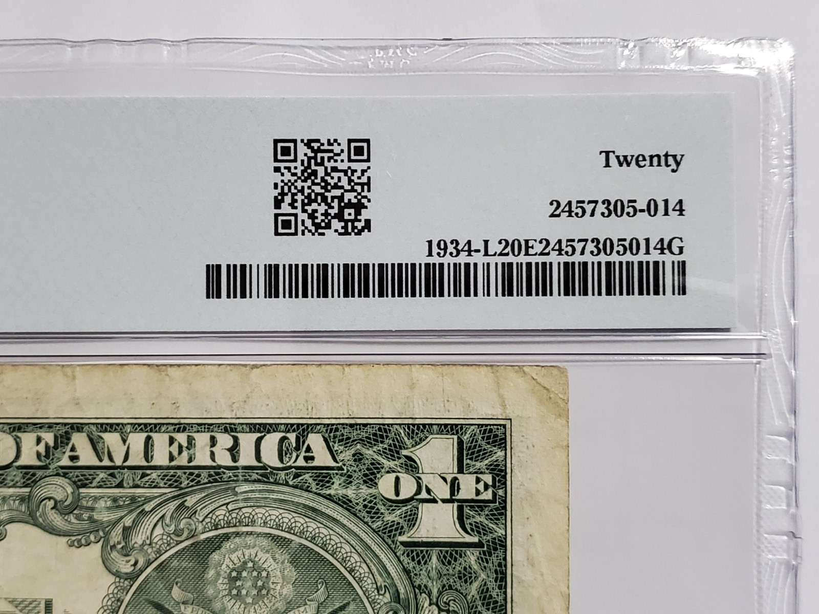 $1 Bill Series 2009 (Rookie Year) STEPHEN CURRY Birthday Note PMG – L 19880314 R