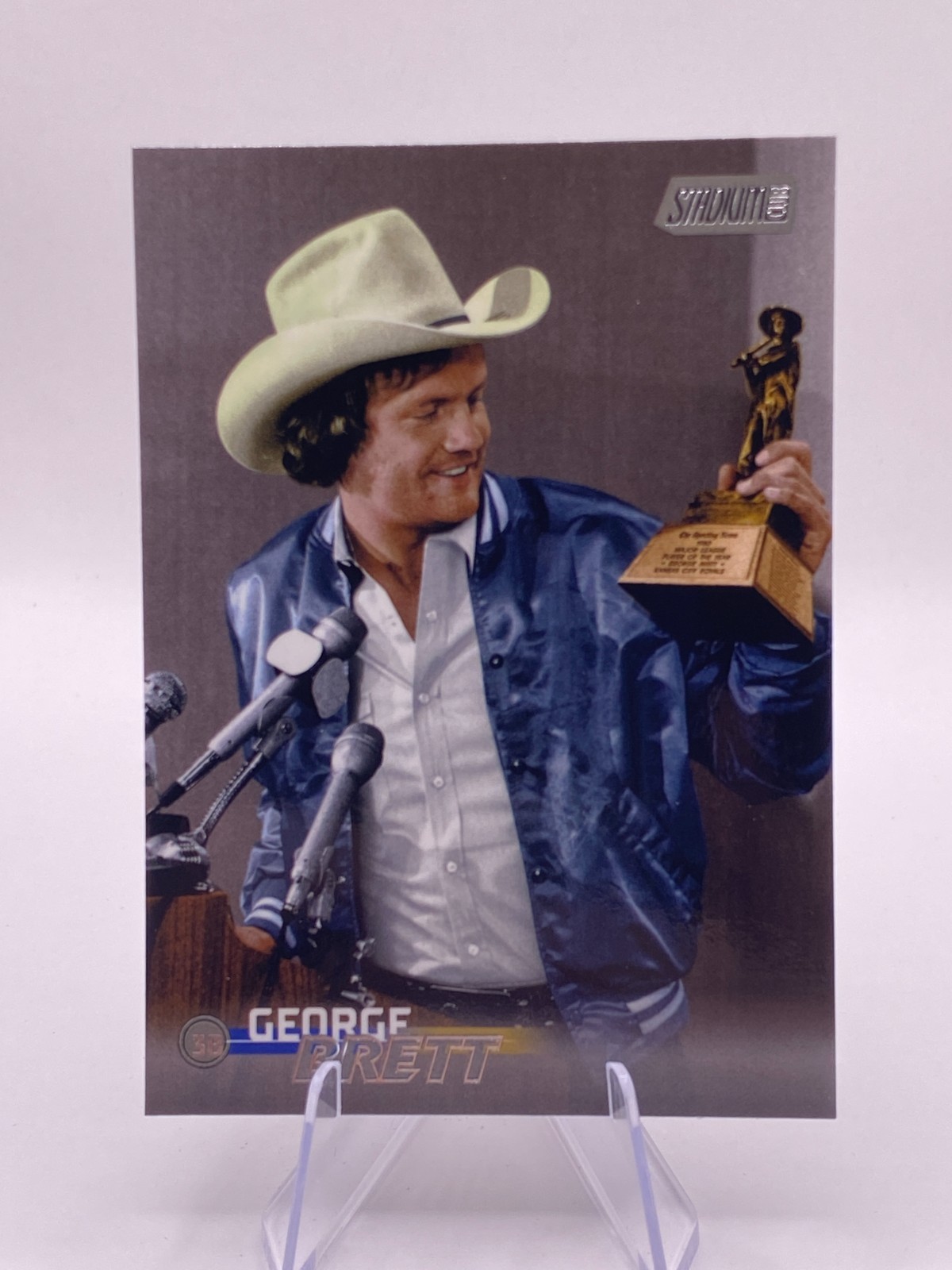 George Brett 2023 Topps Stadium Club #216 Kansas City Royals Trading Card MLB