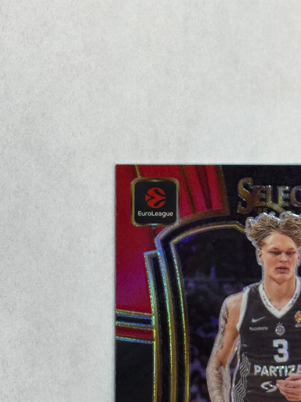 Miikka Muurinen Red /199 2025-26 Panini Select EuroLeague Basketball #196