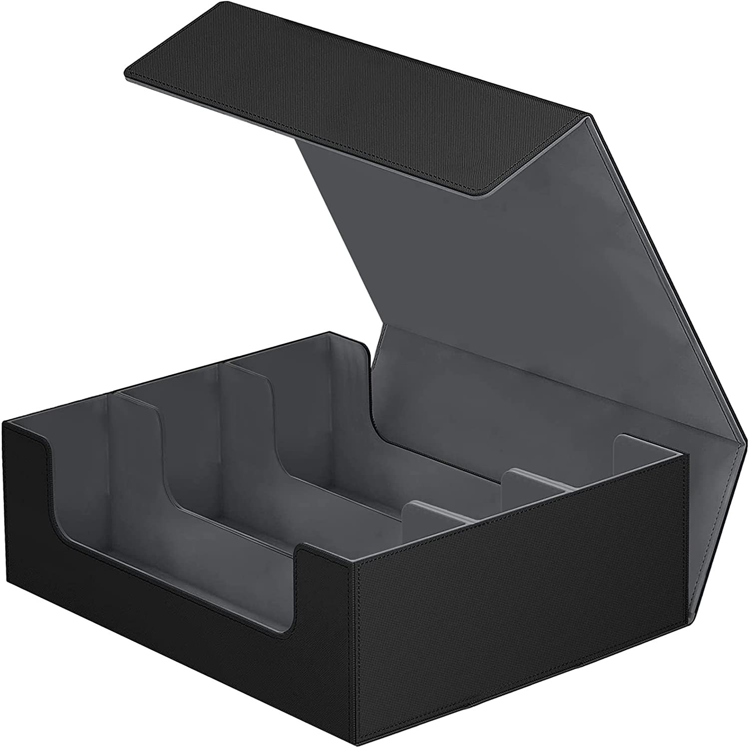 3-Row 1800+ Storage Box Baseball Basketball Trading Sport Cards Holder Deck Case