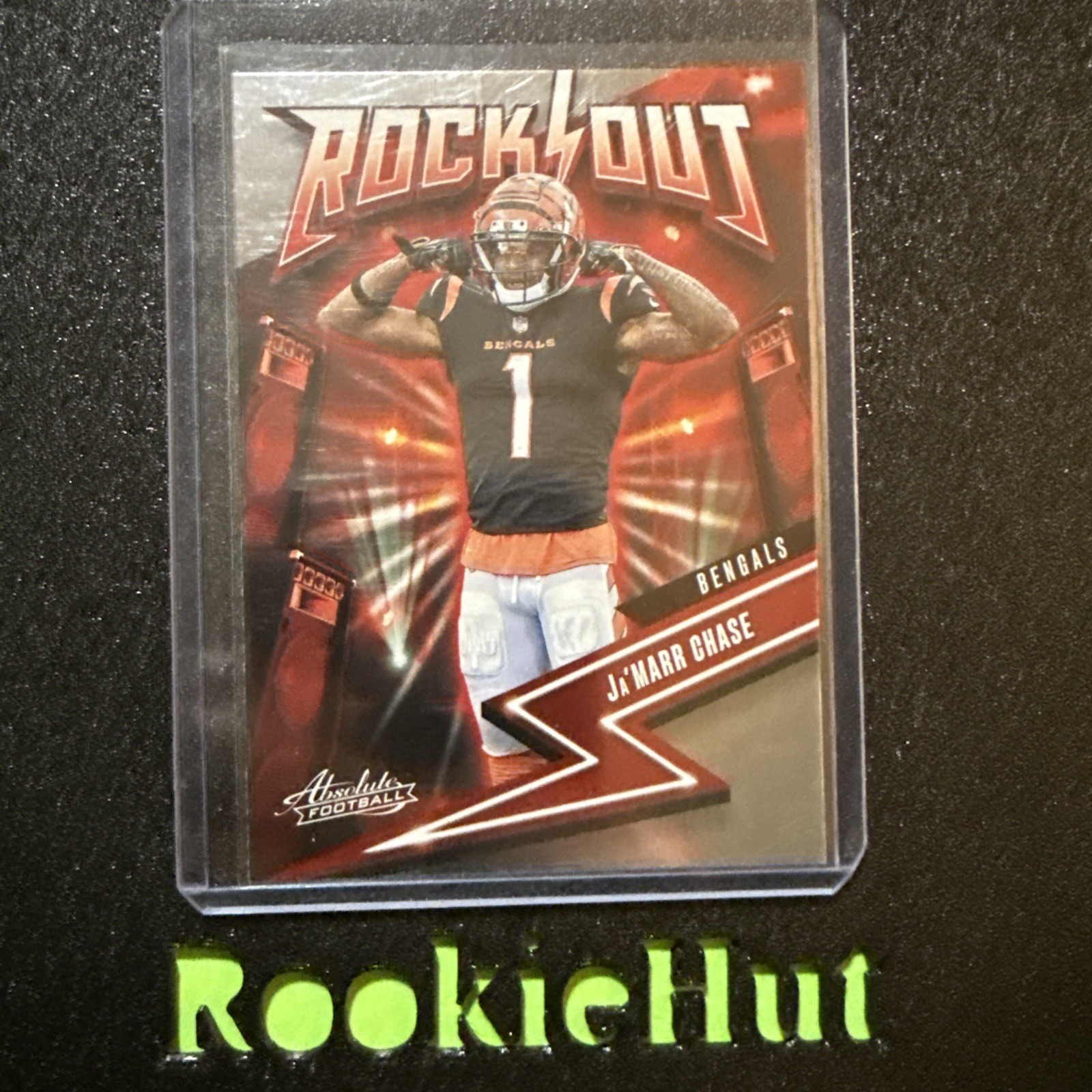RH595 2023 Panini Absolute – Rock Out Ja’Marr Chase #11
