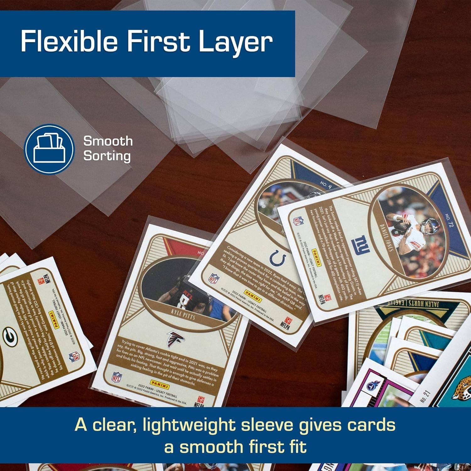 Crystal Clear Card Sleeves & Toploaders Combo