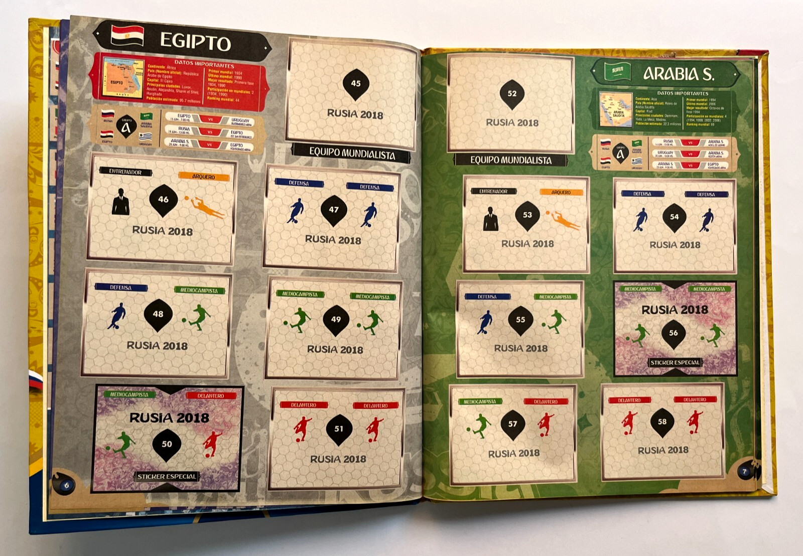 2018 WORLD CUP RUSSIA Album Hardcover Gold Edition + Full Set 380/380 Peru MESSI