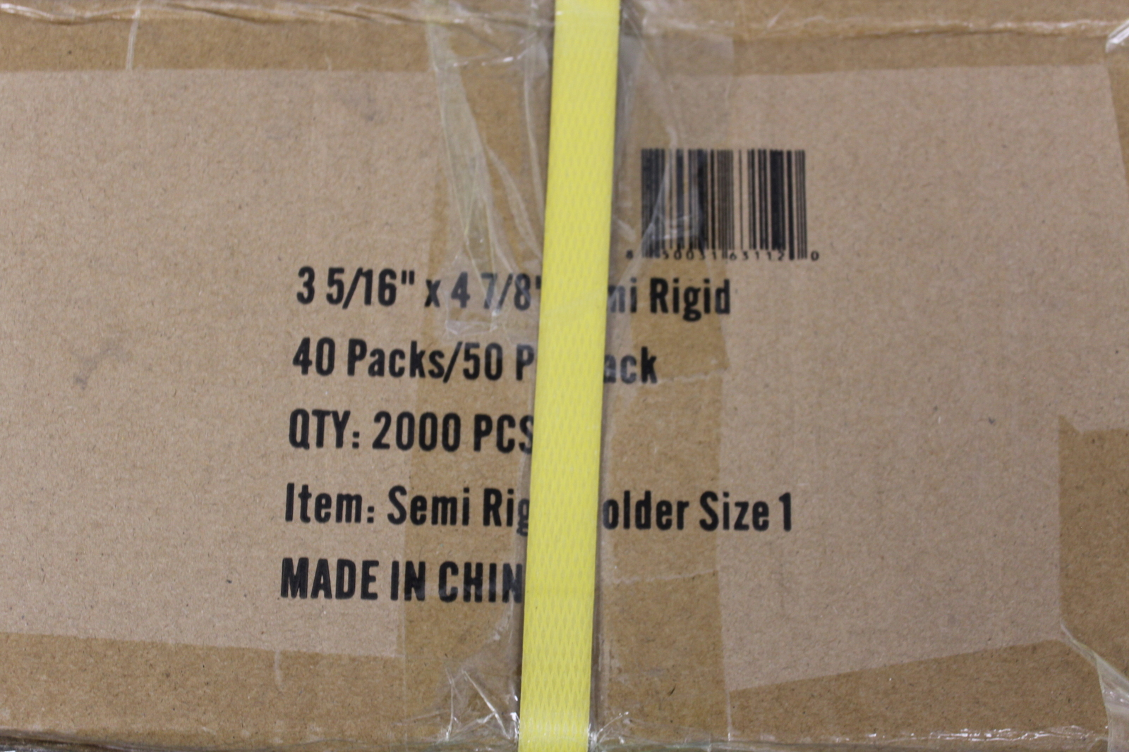 (2000) Humongous Hoard Semi Rigid Size 1 Grading Submission 3 5/16 x 4 7/8″ Case
