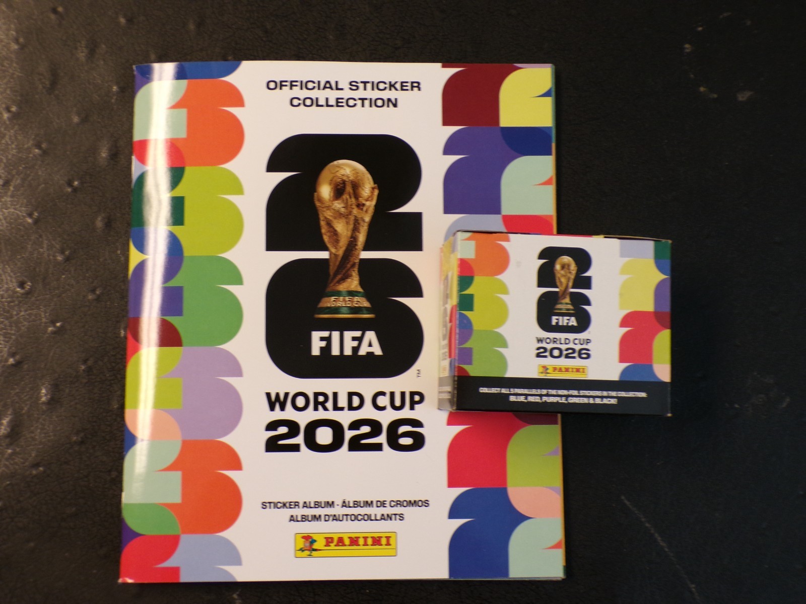 Panini World Cup 2026 – Soft Cover Album + 25 pack Sticker Box Combo