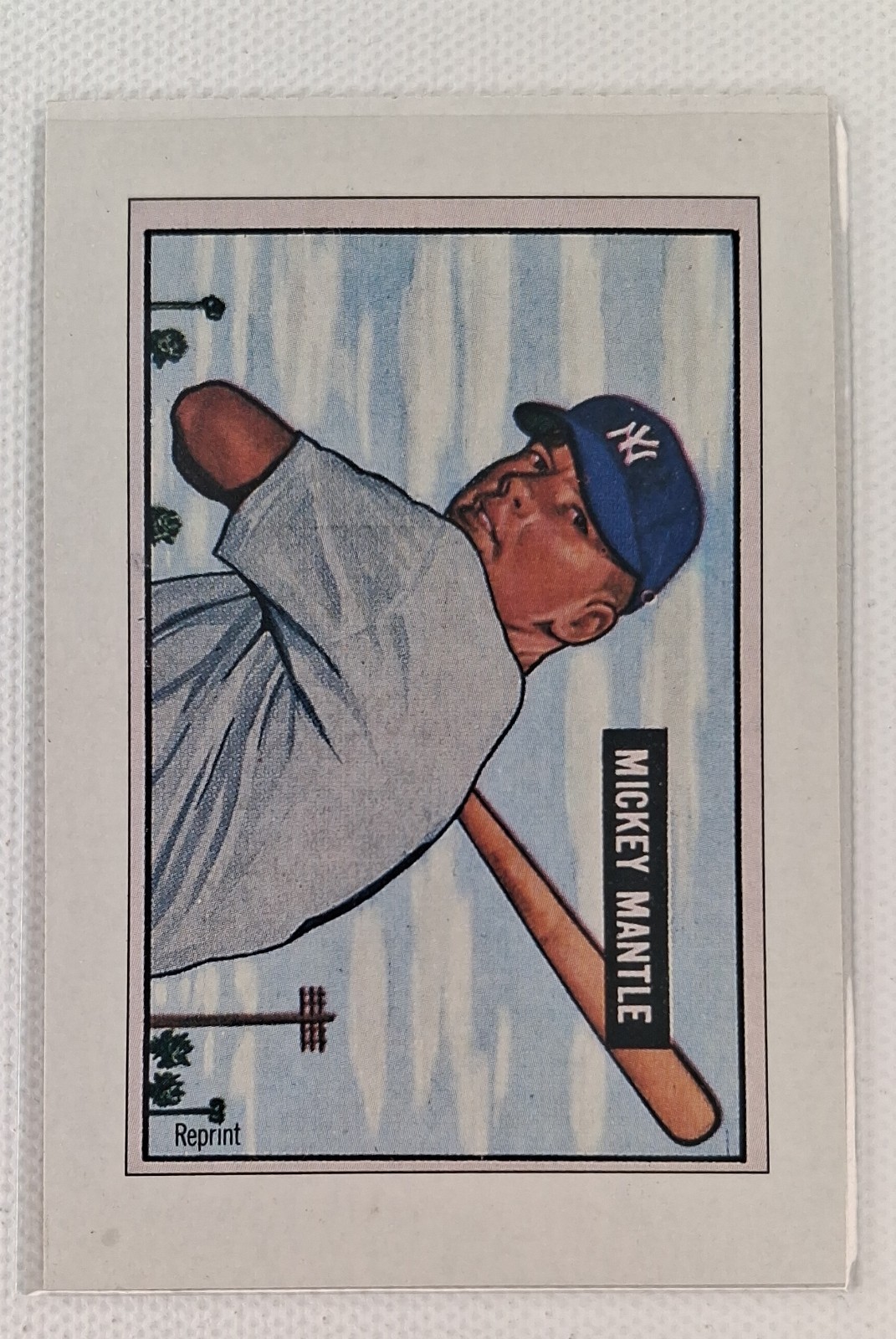 1989 Bowman – Mickey Mantle (RC) 1951 Reprint