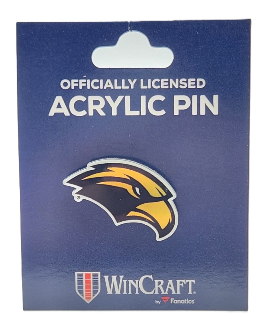 Southern Miss Golden Eagles Logo Acrylic Lapel Pin (Officially Licensed Product)