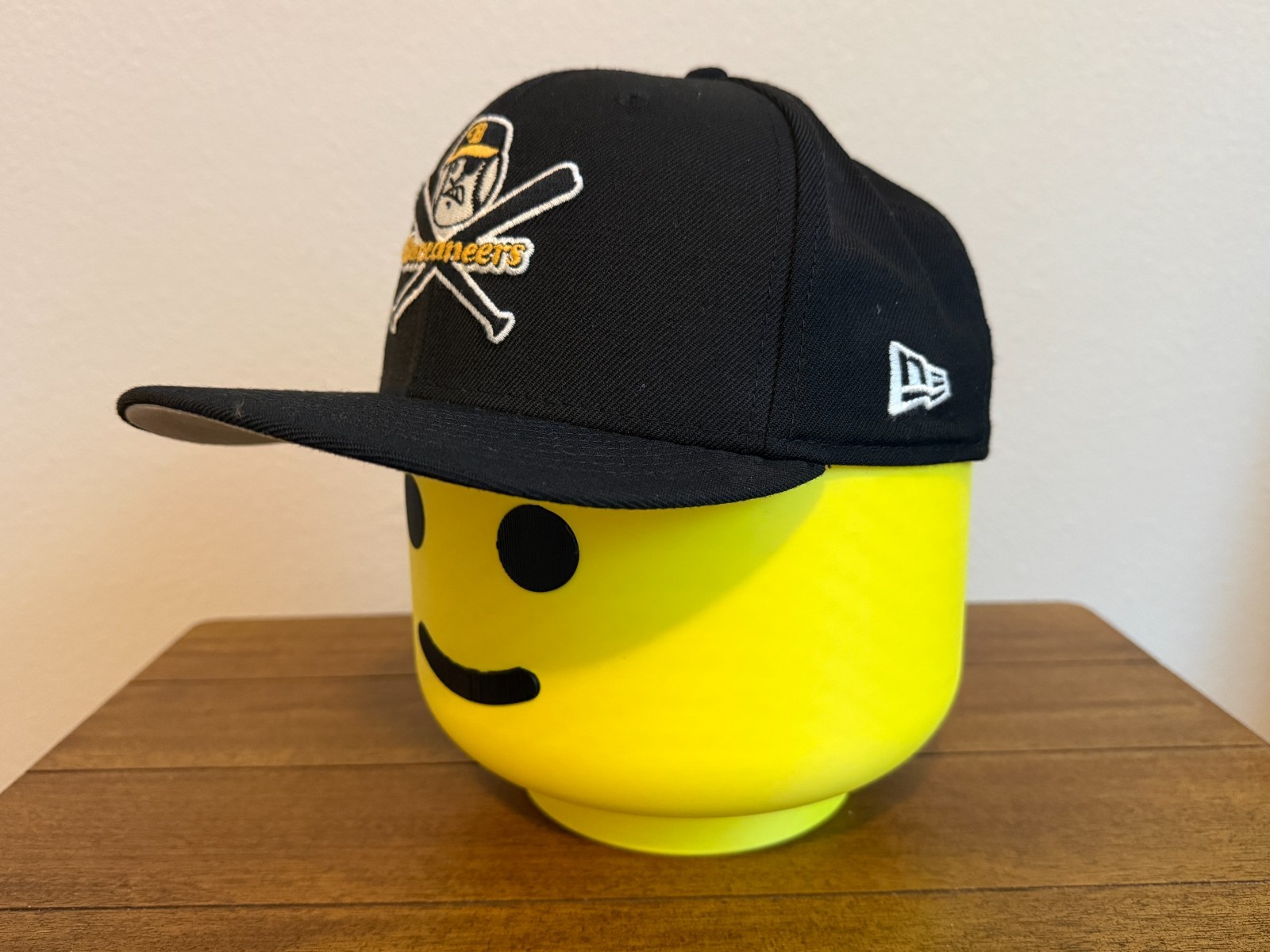 MILB Salem Buccaneers New Era 5950 Fitted Hat 7 5/8 59Fifty Cap