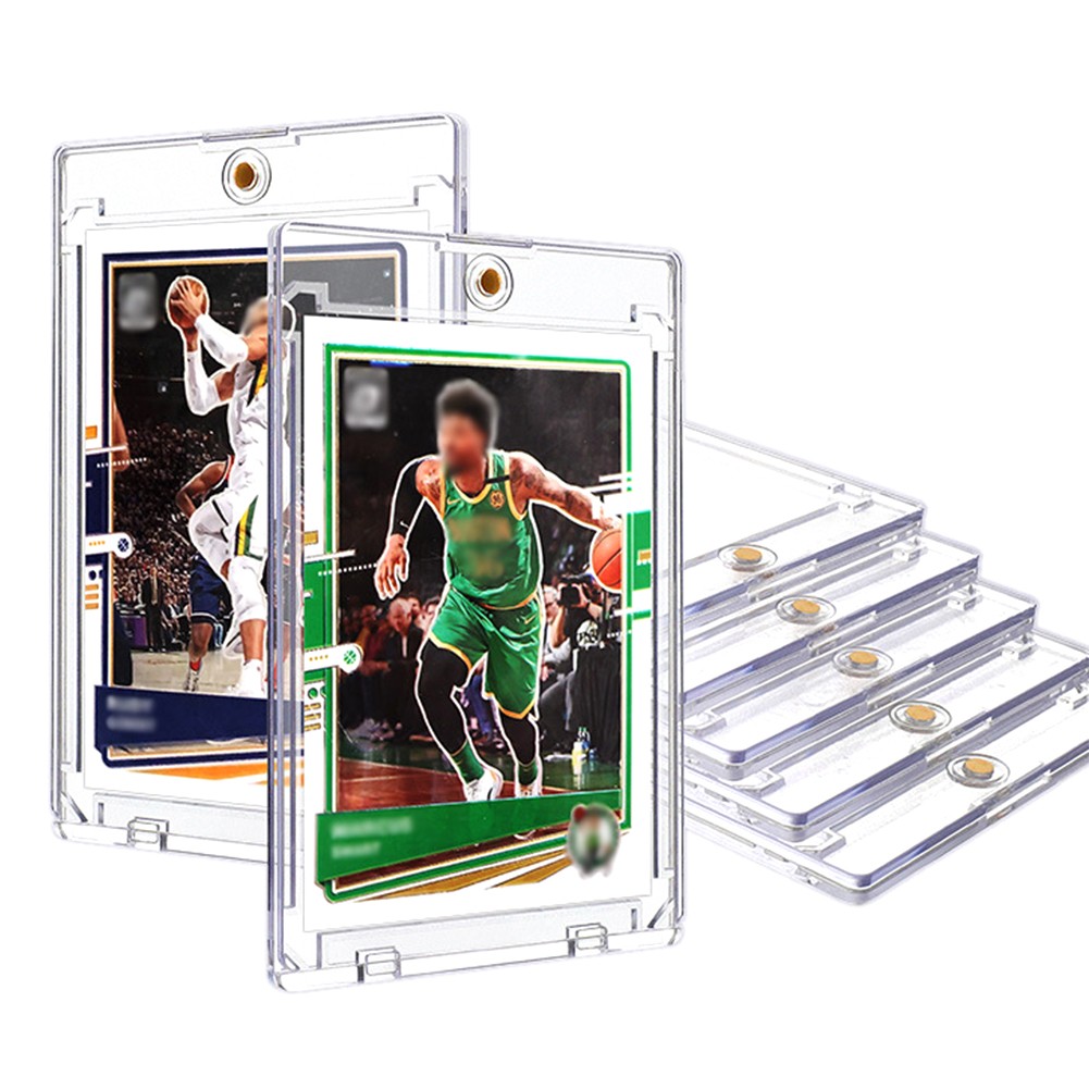10-240PCS Magnetic Card Holder Trading Card Sports Card Case 100PT Protectors