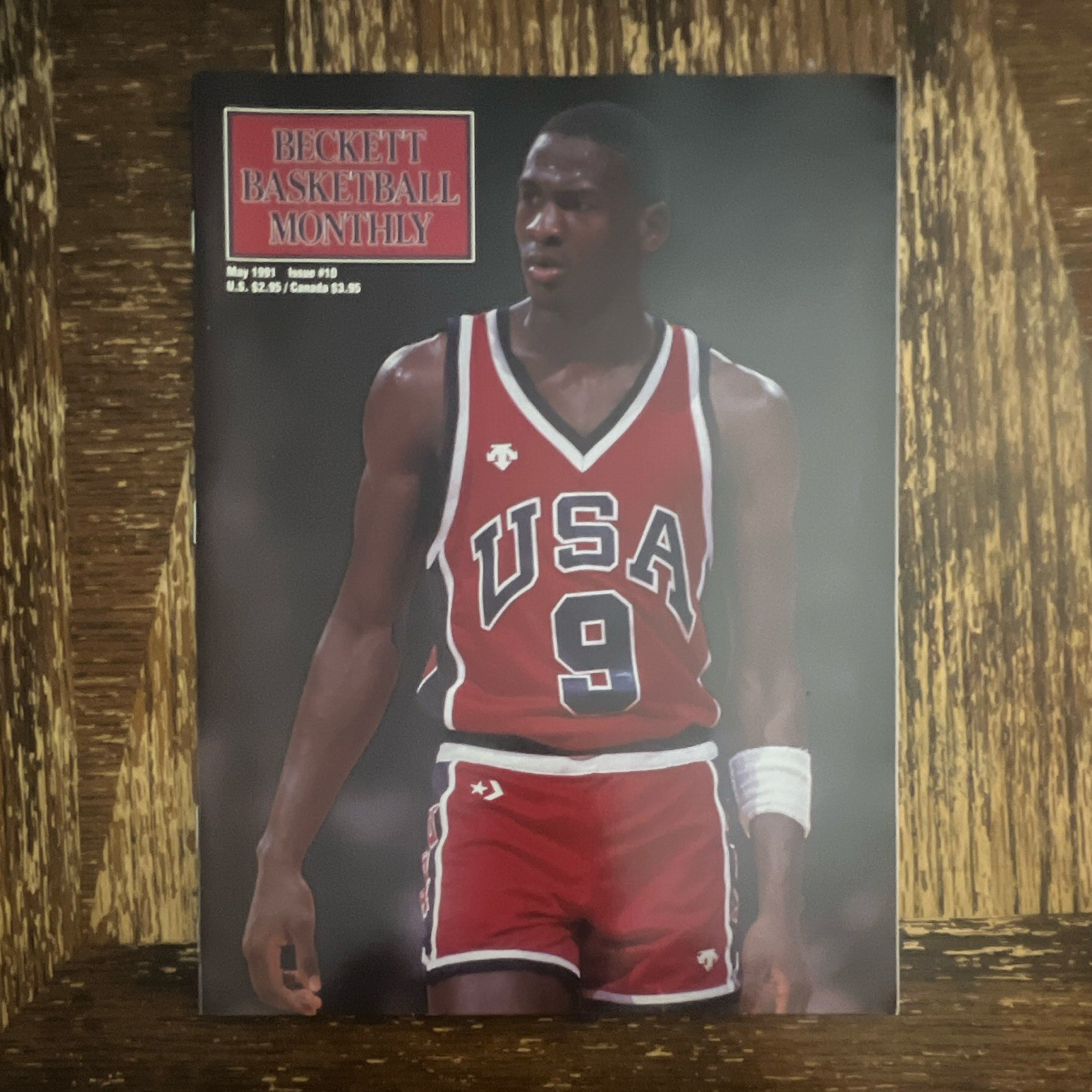 Beckett Media Beckett Basketball Monthly May 1991 #30 Derrick Coleman Nets
