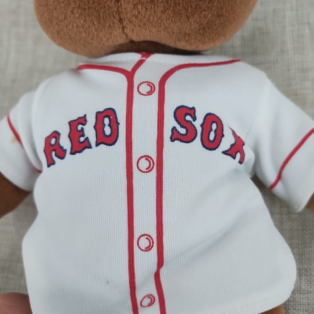 1999 Boston Red Sox MLB Fanimal Mascot Teddy Bear – 8″ Plush toy Brown Soft