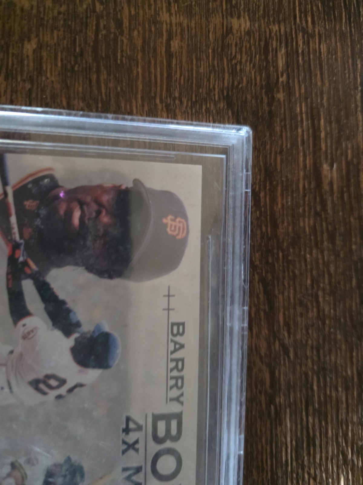 Barry Bonds 2002 Fleer Jumbo Baseball Card Four X MVP LIMITED EDITION of 5000
