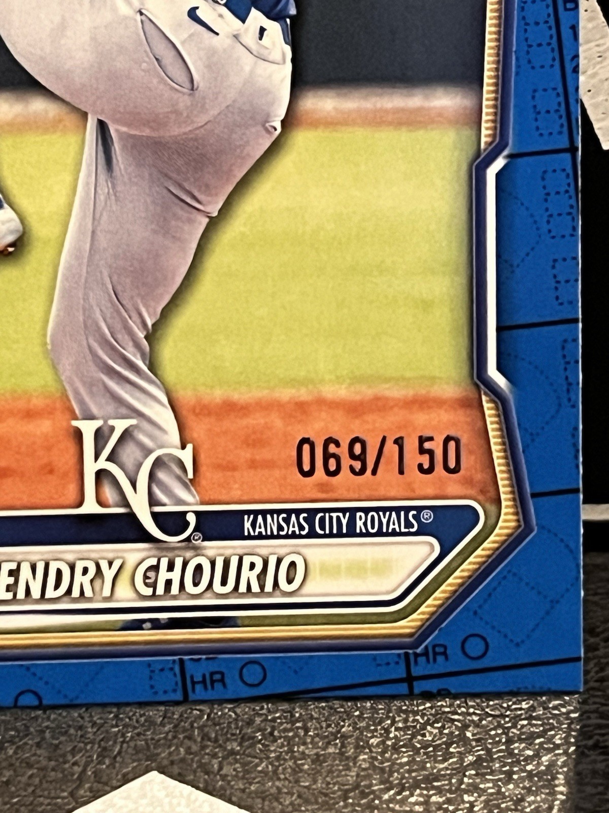 Bowman 2025 1st Bowman Prospects Kendry Chourio Royals BP-7 Blue /150