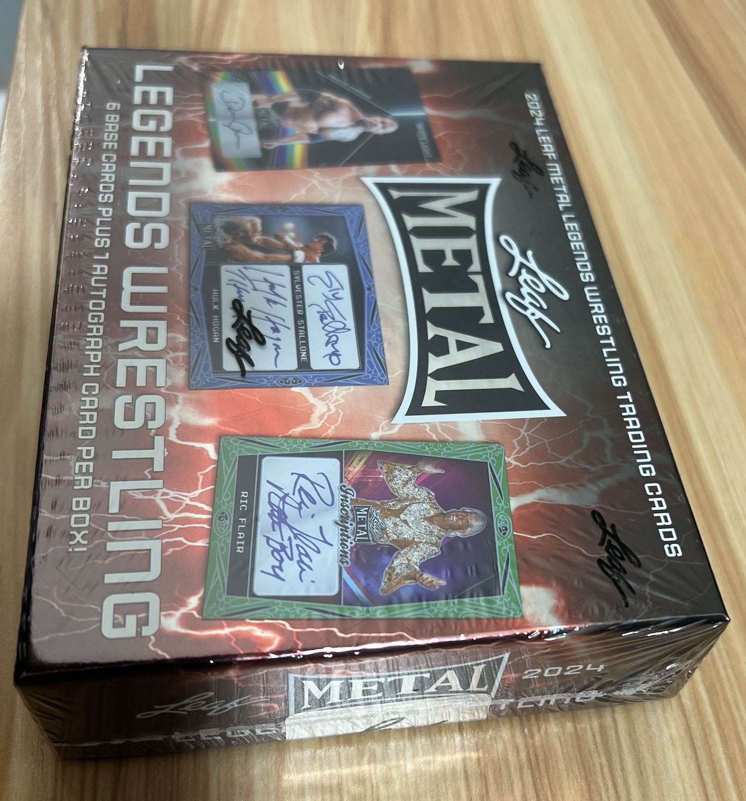 2024 Leaf Metal Legends Wrestling Hobby Box – Sealed