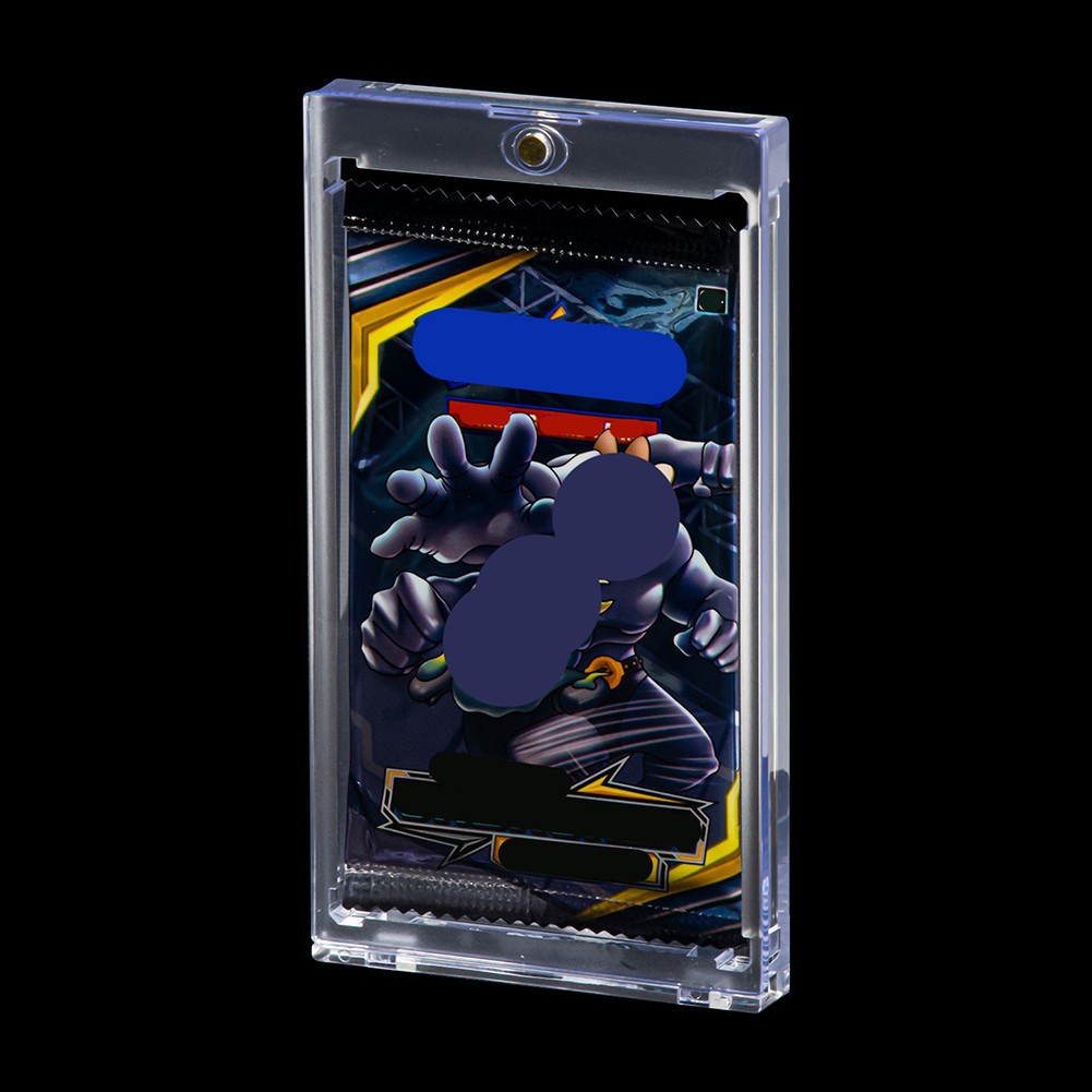 1-30Pack Card Booster Pack Display Holder, Magnetic Card Holder for Card Booster