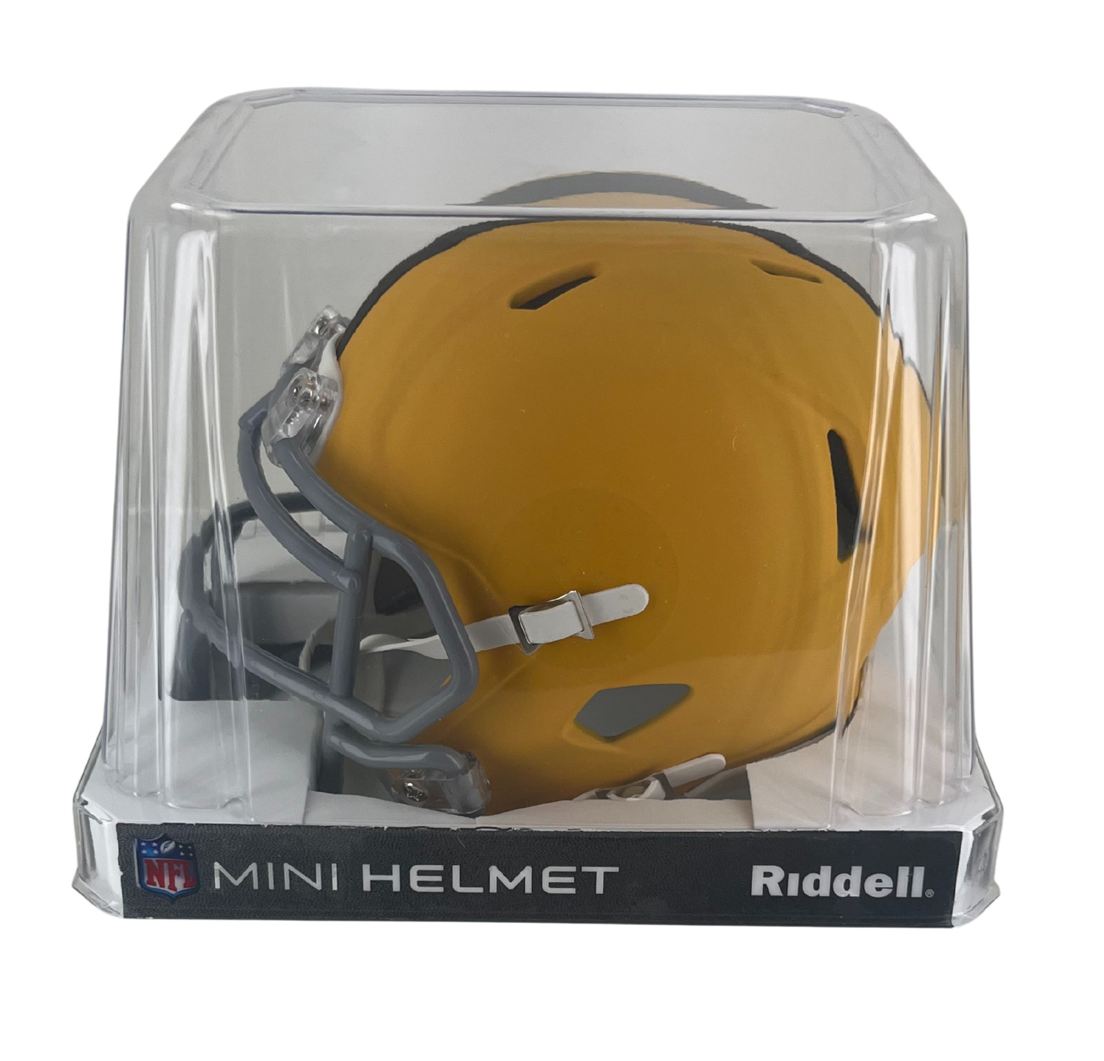 Pittsburgh Steelers New Matte Gold 2025 On-Field Speed Mini Football Helmet