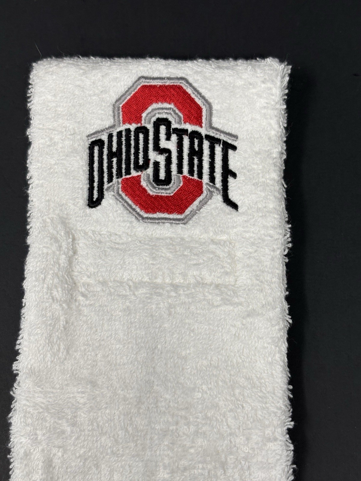 Ohio State Buckeyes College Football QB Game Towel Football White Cotton New