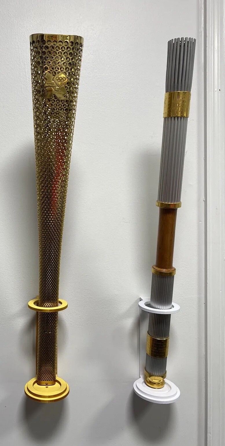 OLYMPICS Torch Holder With Mounting Screws
