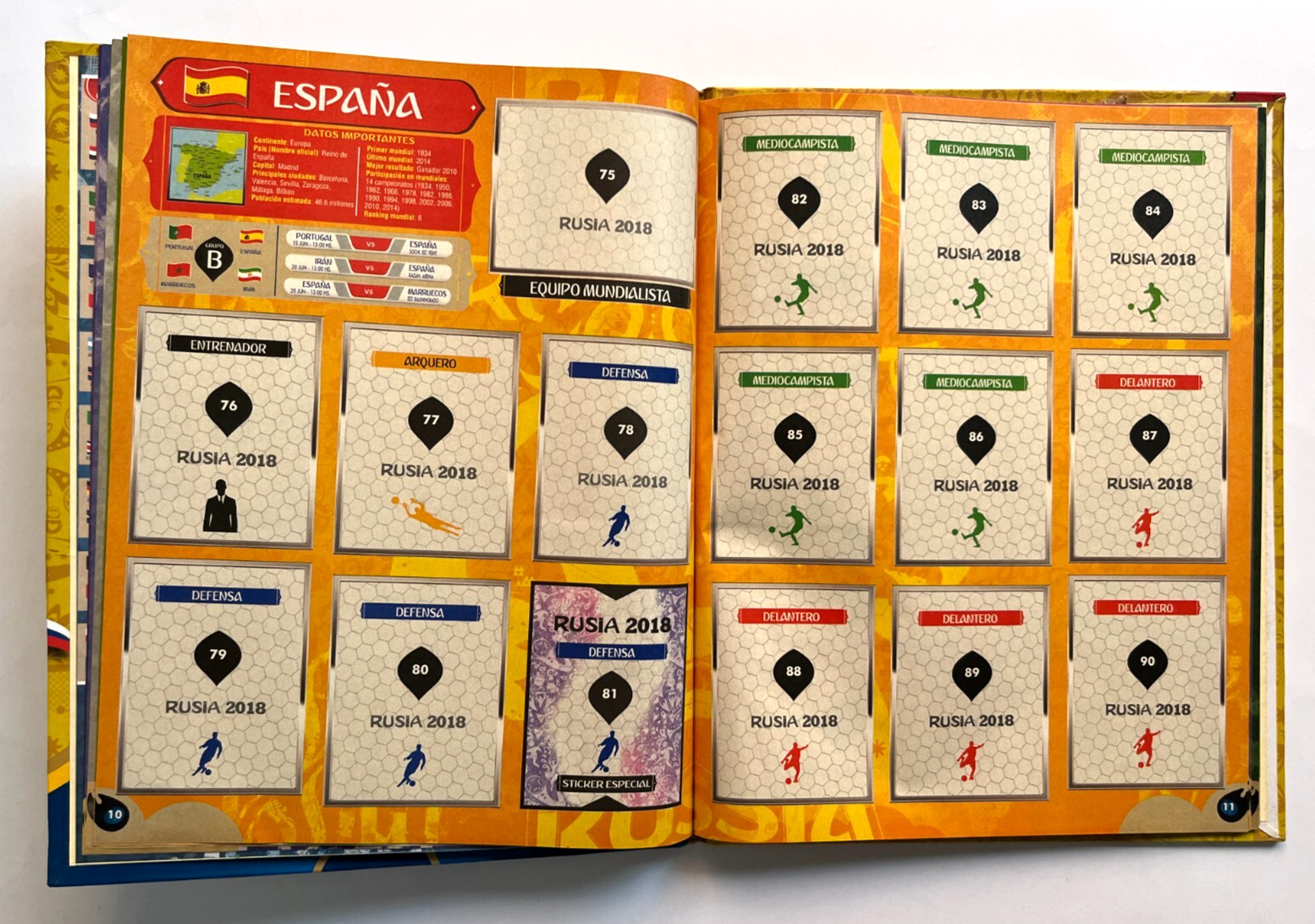 2018 WORLD CUP RUSSIA Album Hardcover Gold Edition + Full Set 380/380 Peru MESSI