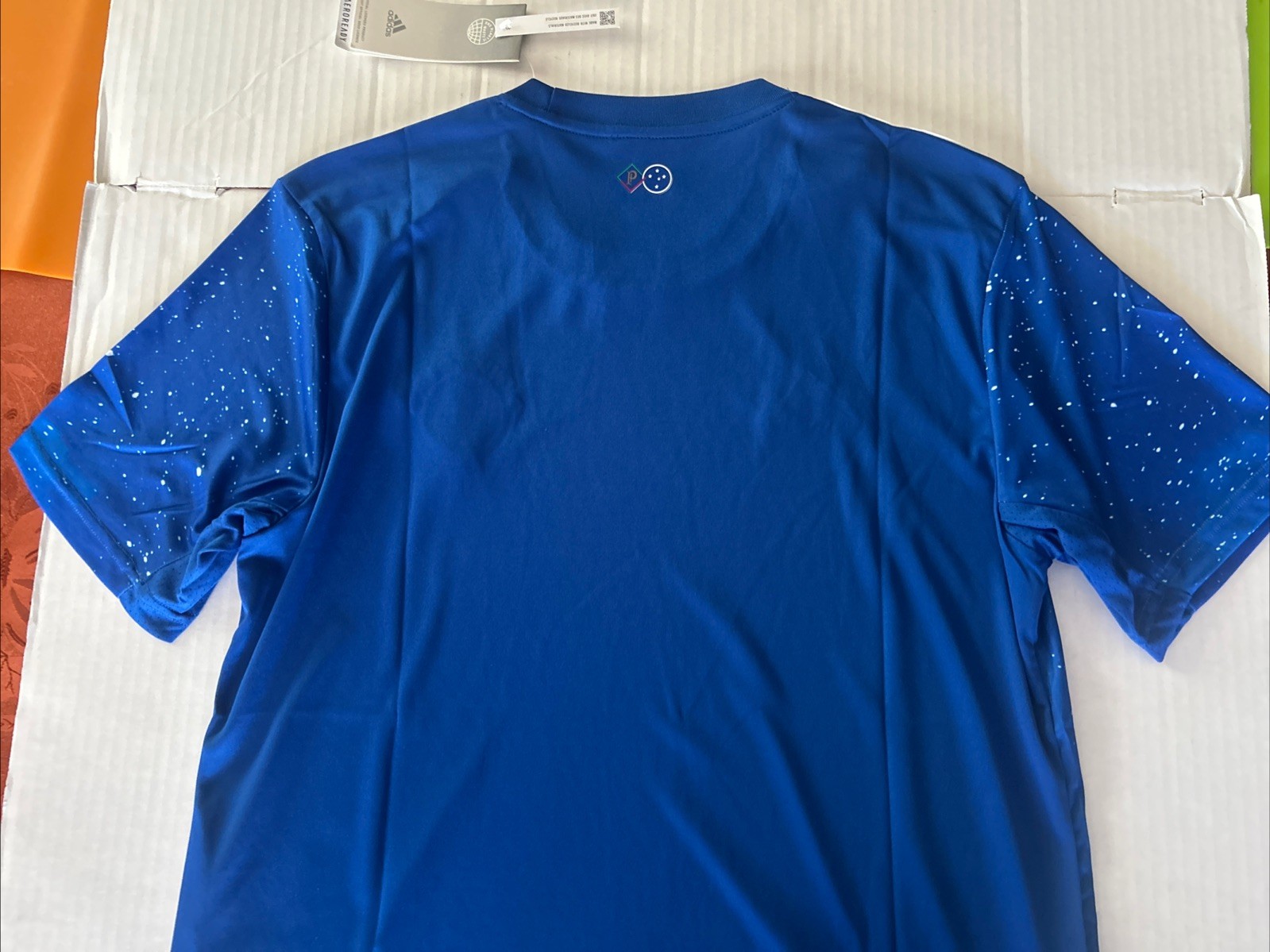 adidas Cruzeiro E.C. Blue/White Soccer Jersey Shirt Mens Size M