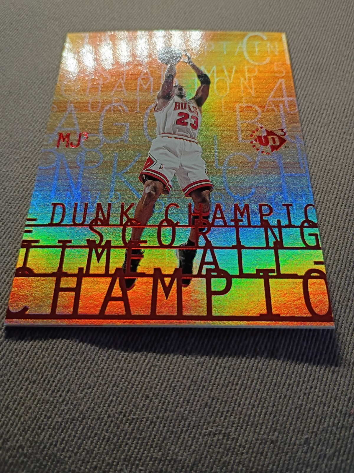 1997-98 Upper Deck UD3 – Mj3 Michael Jordan #MJ3-2 • Ready To Send For Grading