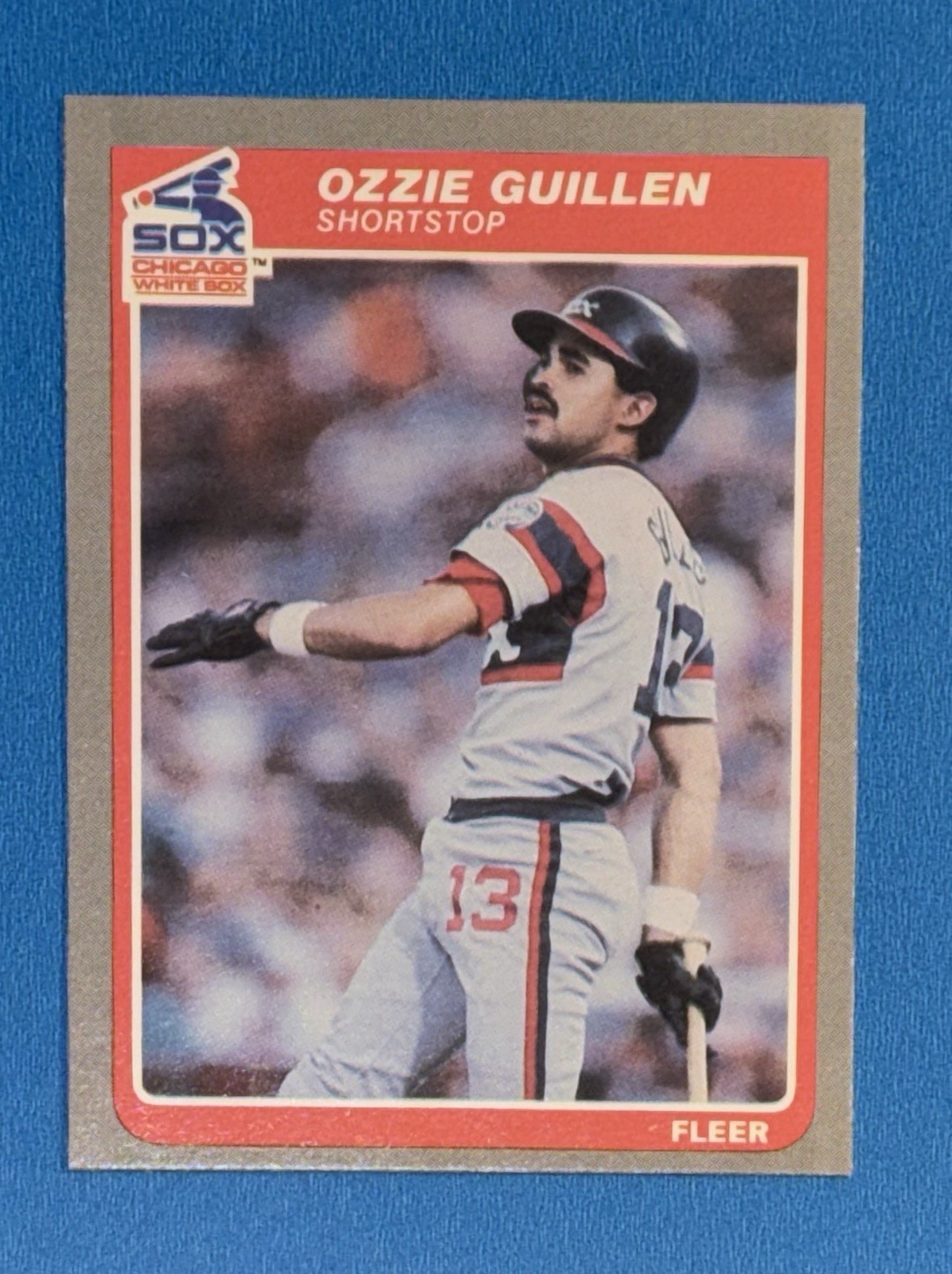 1985 Fleer Update Ozzie Guillen RC Rookie Card #U-48 Chicago White Sox