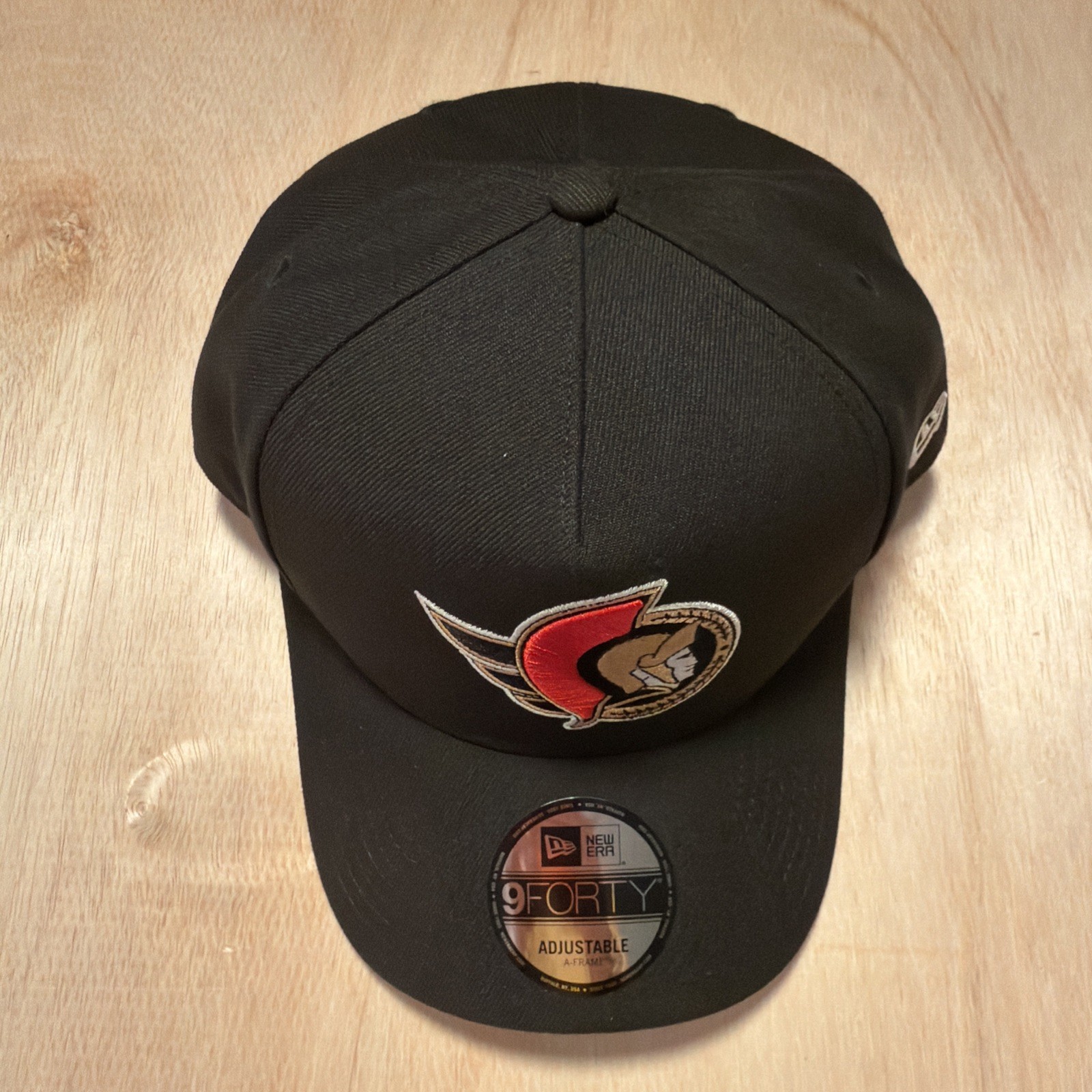 Ottawa Senators Hat New Era 9Forty A Frame Snapback Cap Black 940 NHL Hockey