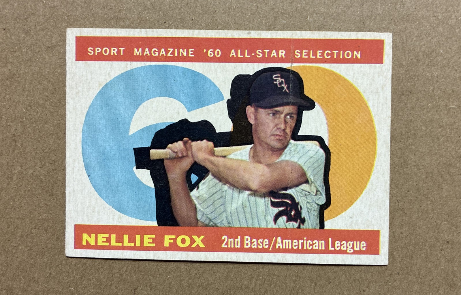1960 Topps #555 – Nellie Fox (High #)