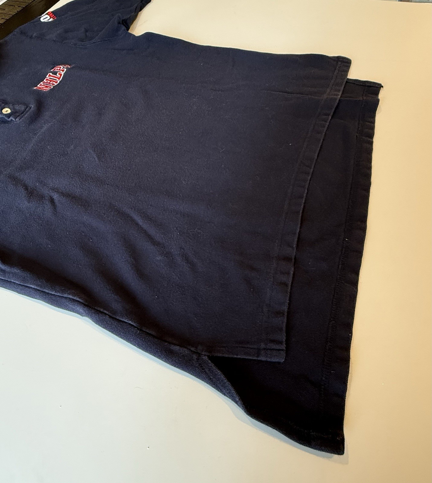 Vintage Roots Athletics NHLPA 25 Years Men’s Navy Blue Polo Shirt Size S