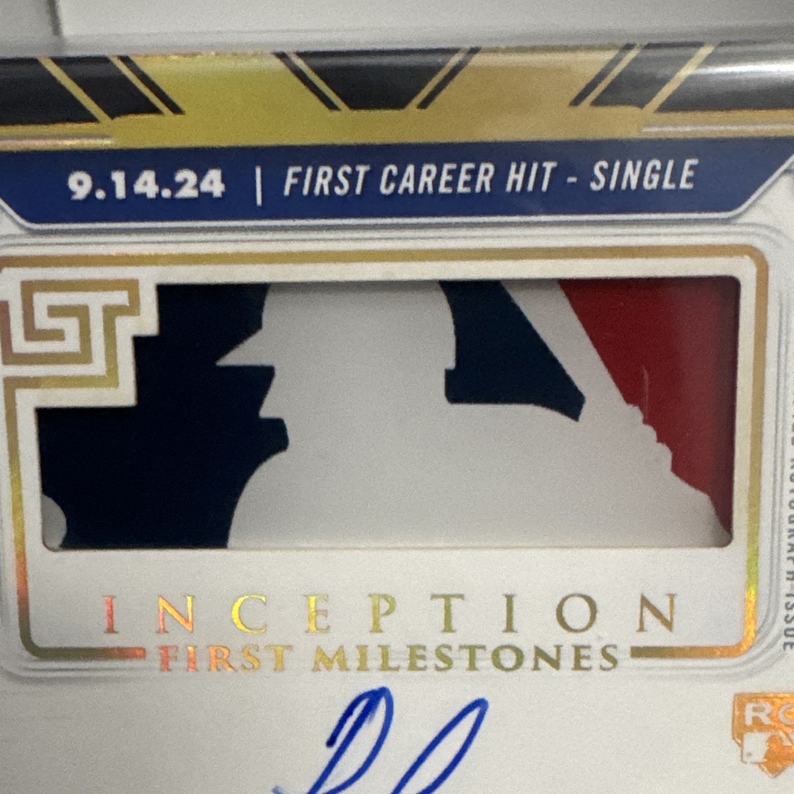 🔥UNIQUE 1/1🔥 2025 Inception Luisangel Acuna Auto Relic ROOKIE First Milestones