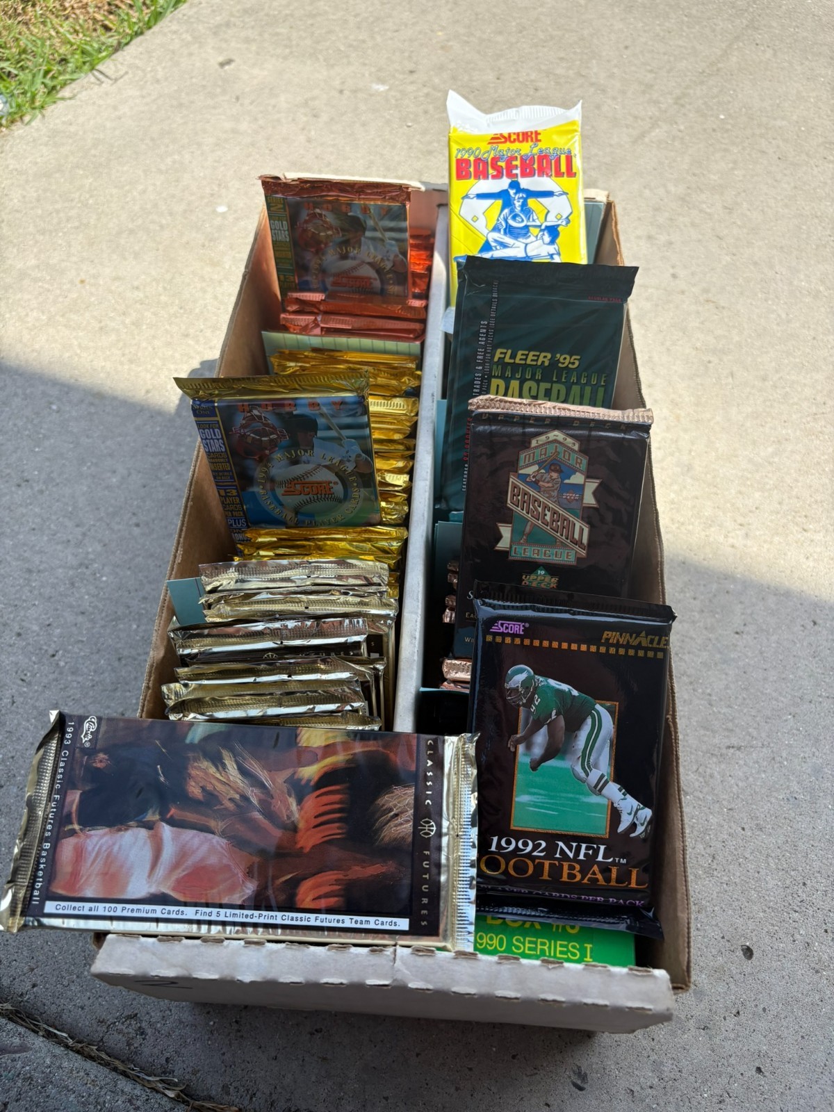 1990s Football Unopened Packs – You Pick – Bundle Discounts