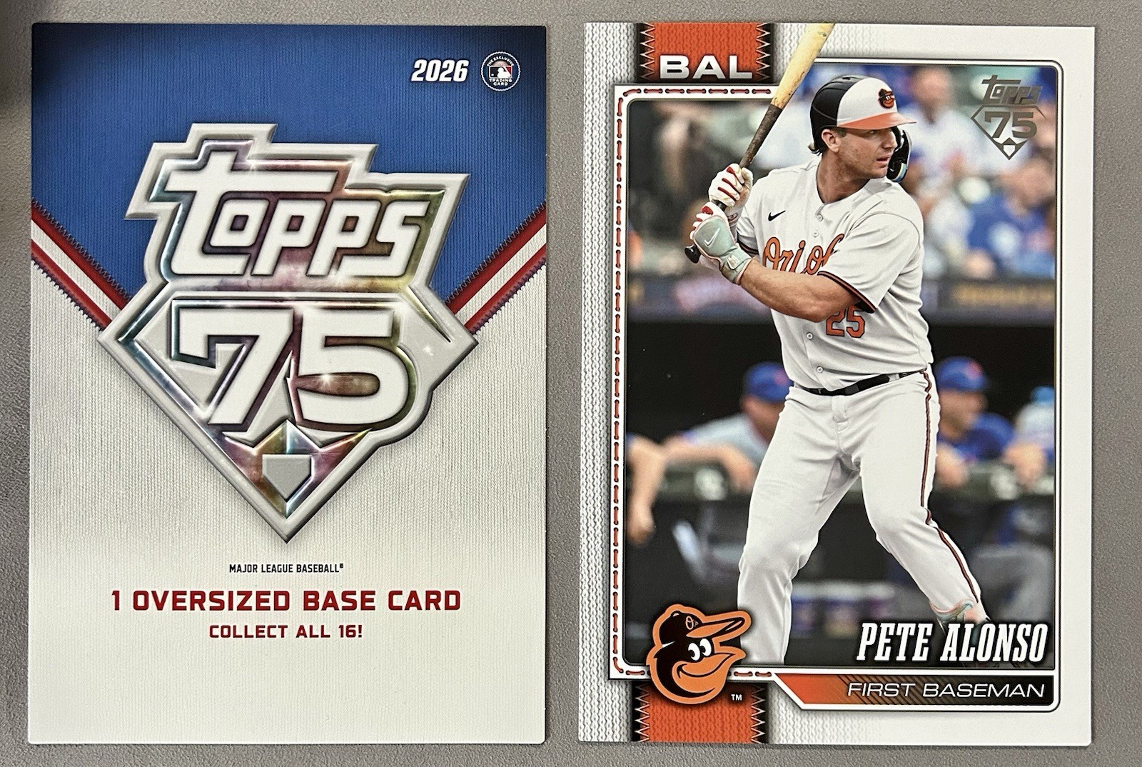 Pete Alonso – Oversized Image Variation – 2026 Topps Series 2 #400